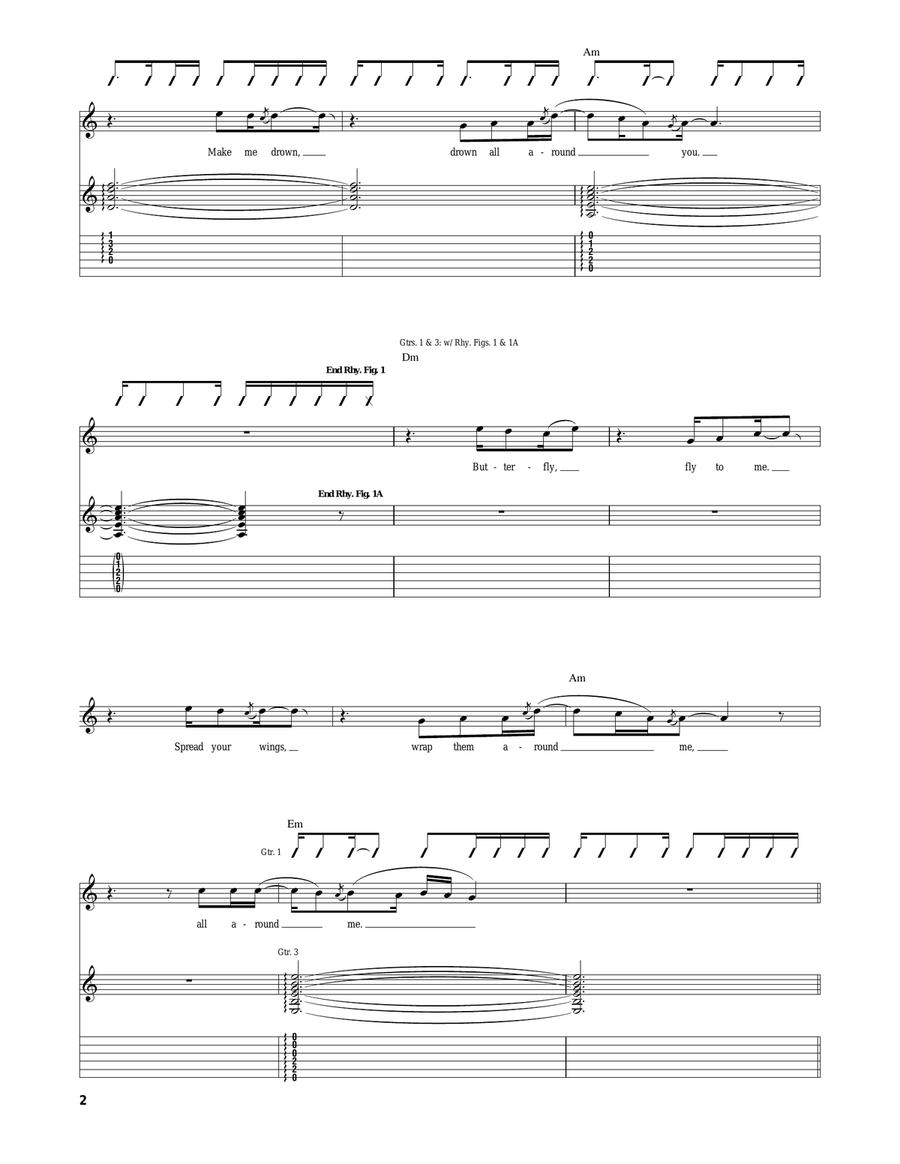 Believe Acoustic Guitar scores gallery preview page 2