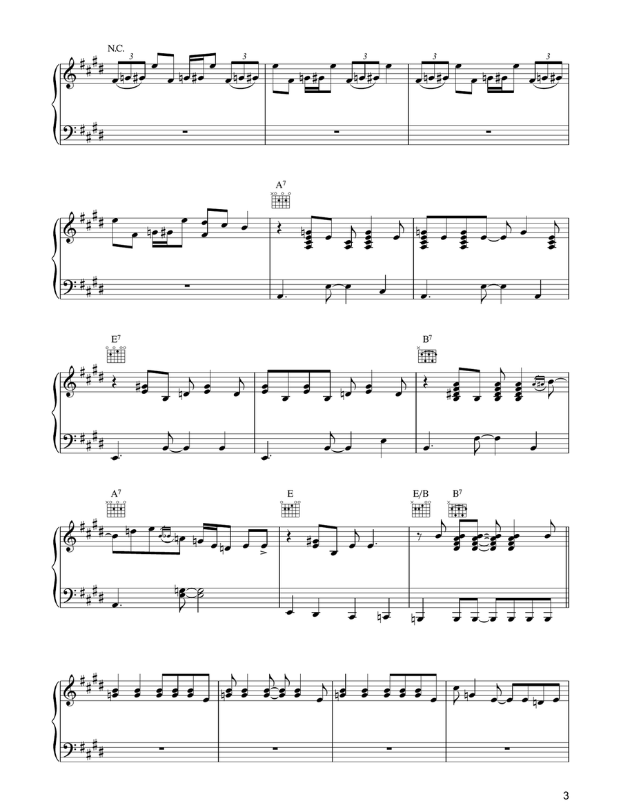 What'd I Say What'd I Say Acoustic Guitar scores gallery preview page 3