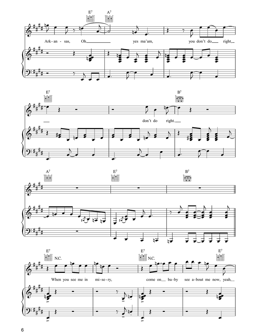 What'd I Say What'd I Say Acoustic Guitar scores gallery preview page 6