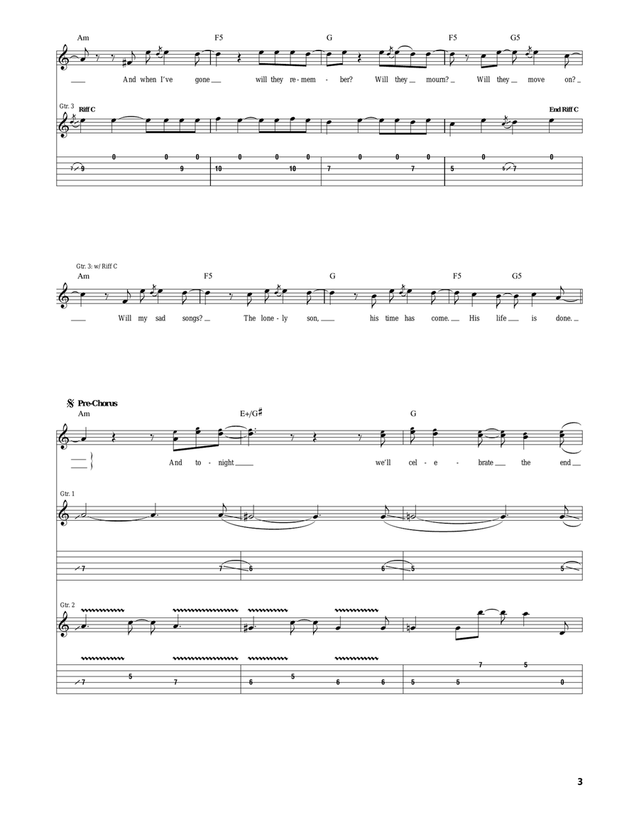 Meet My Maker Meet My Maker Acoustic Guitar scores gallery preview page 3