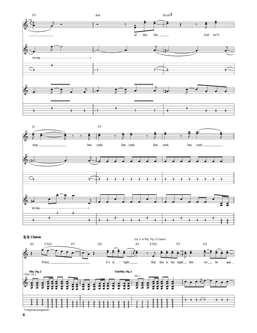 Meet My Maker Meet My Maker Acoustic Guitar scores gallery preview page 4