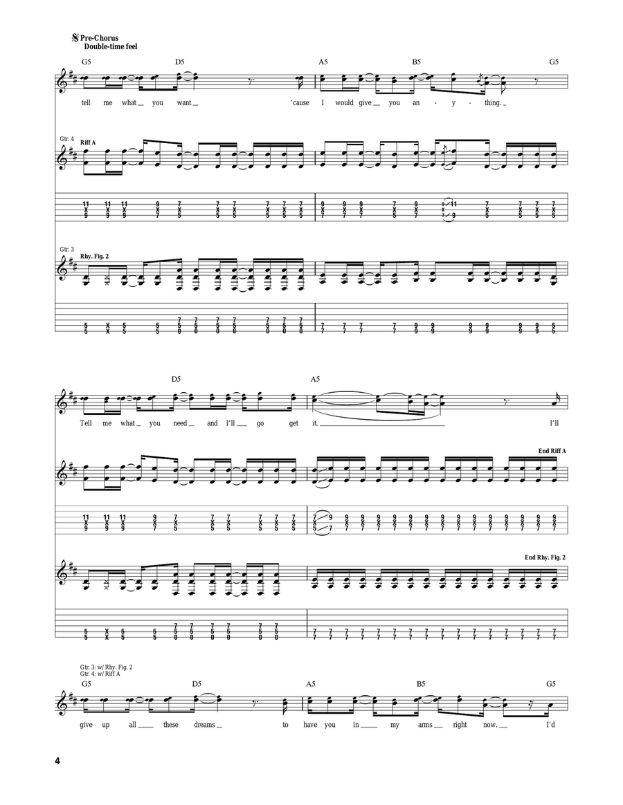 Mountain Mountain Acoustic Guitar scores gallery preview page 4