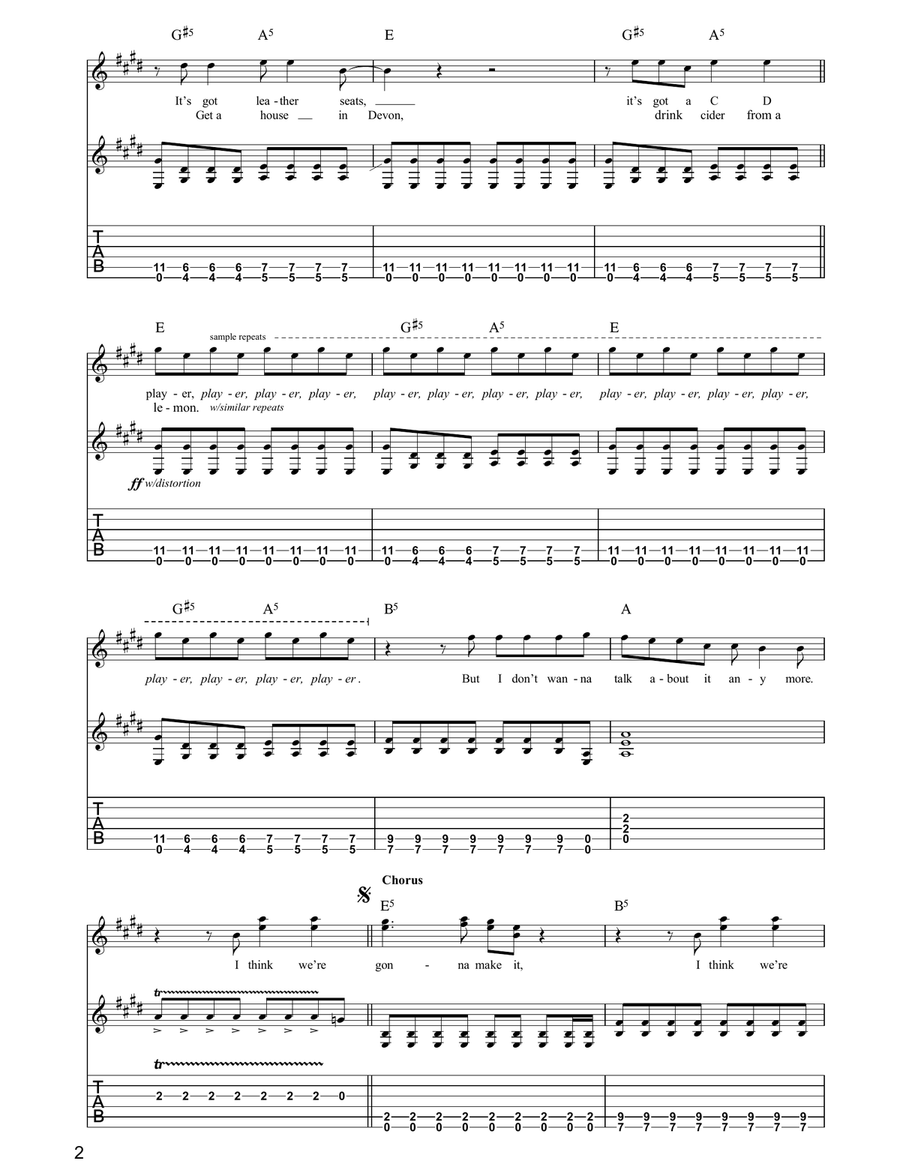 Buck Rogers Buck Rogers Acoustic Guitar scores gallery preview page 2