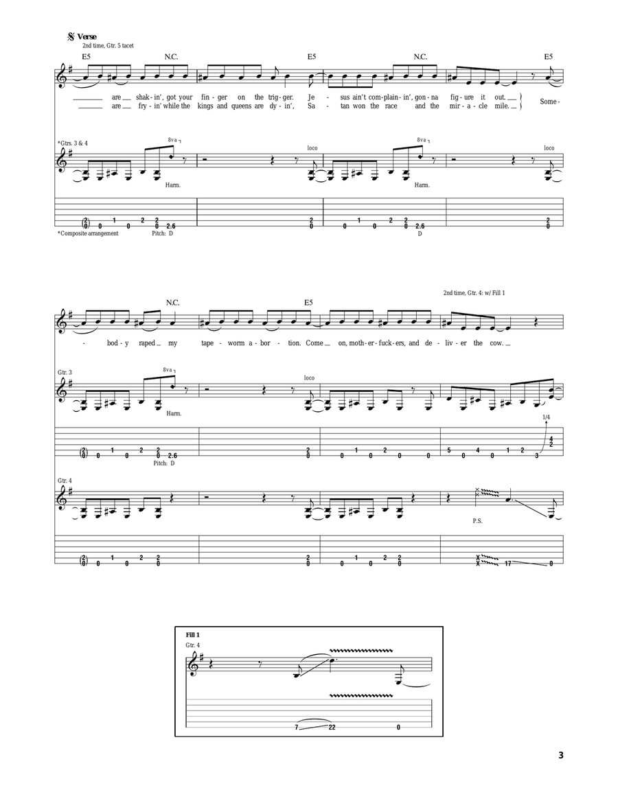 Suckertrain Blues Suckertrain Blues Acoustic Guitar scores gallery preview page 3