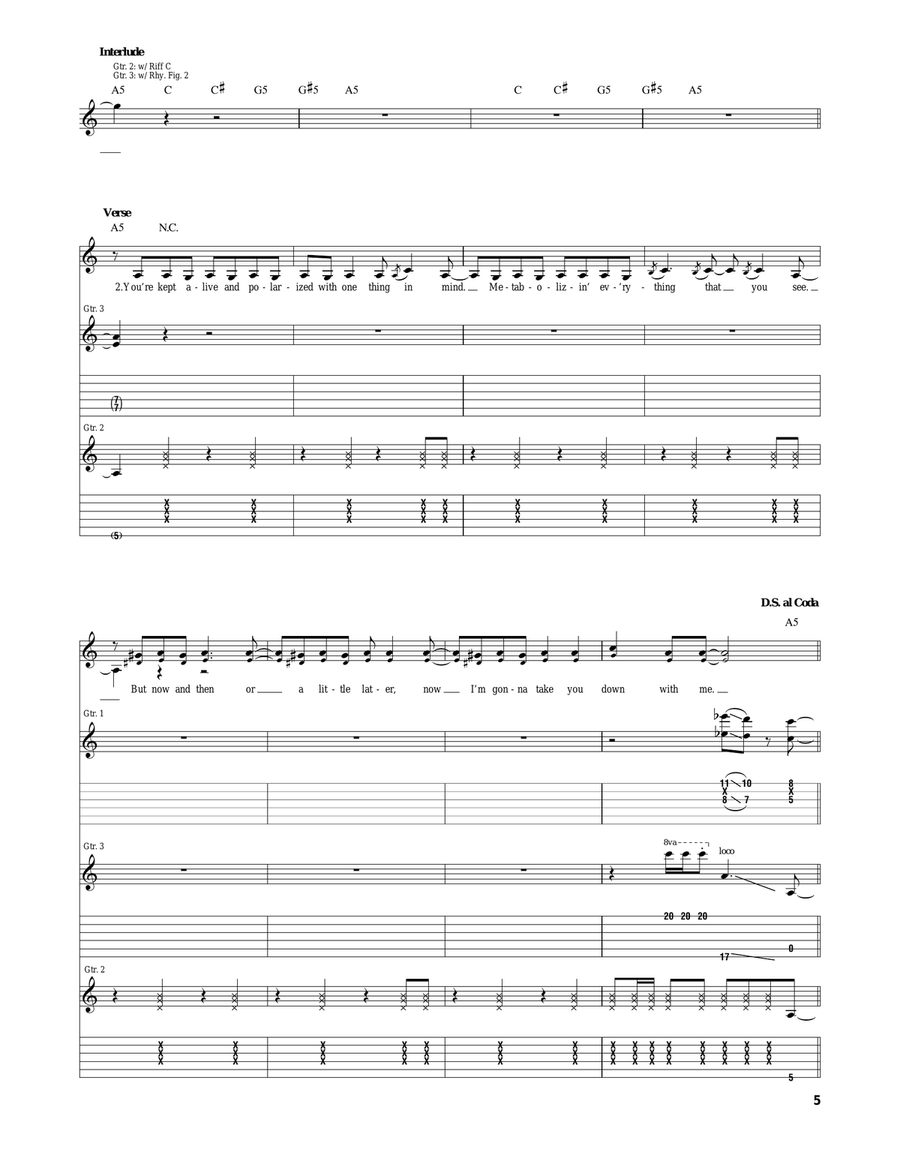 Set Me Free Set Me Free Acoustic Guitar scores gallery preview page 5