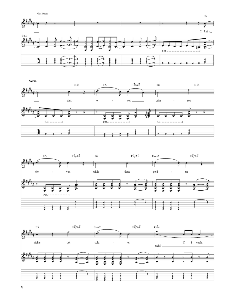 First Time First Time Acoustic Guitar scores gallery preview page 4