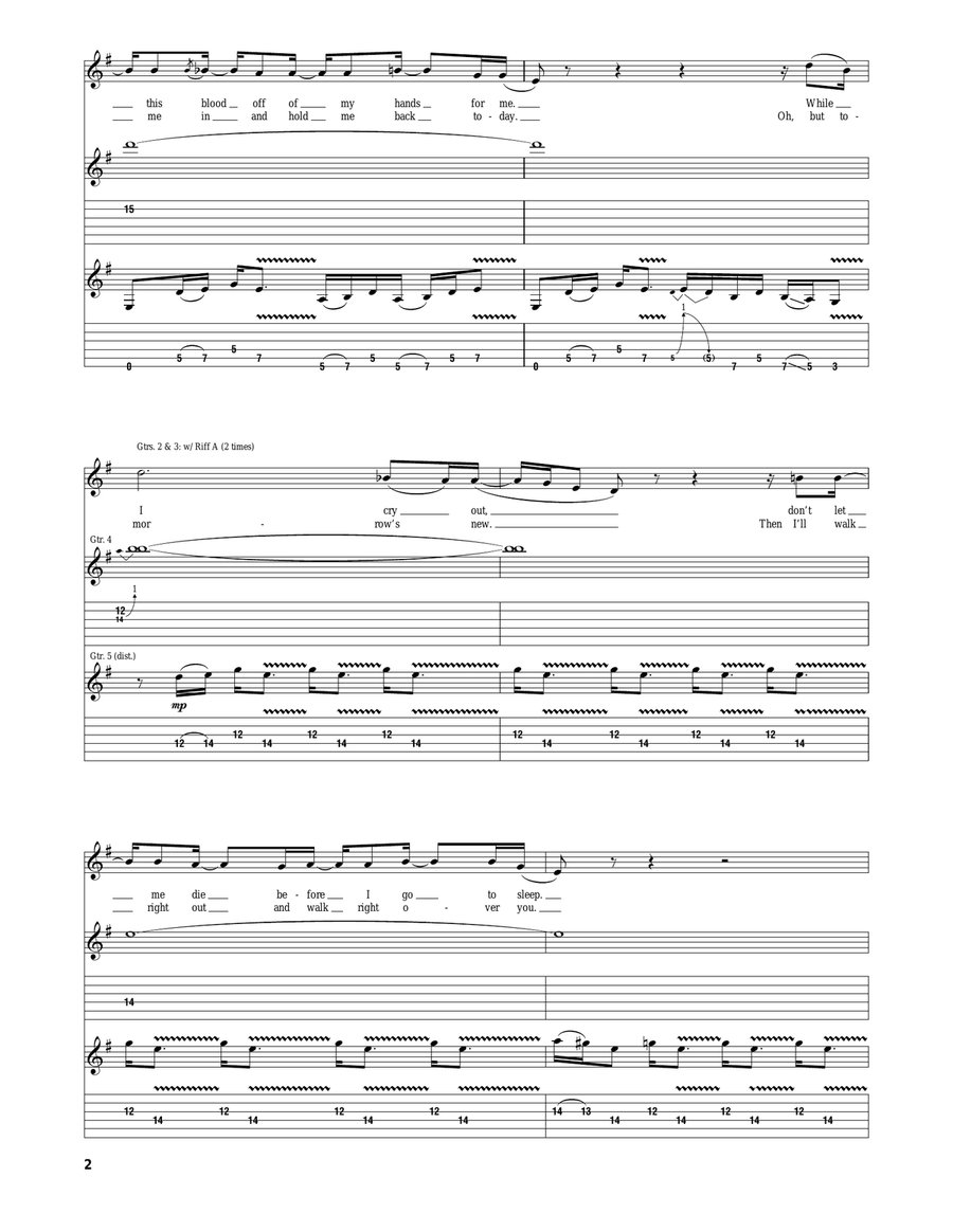 Never Will I Break Never Will I Break Acoustic Guitar scores gallery preview page 2