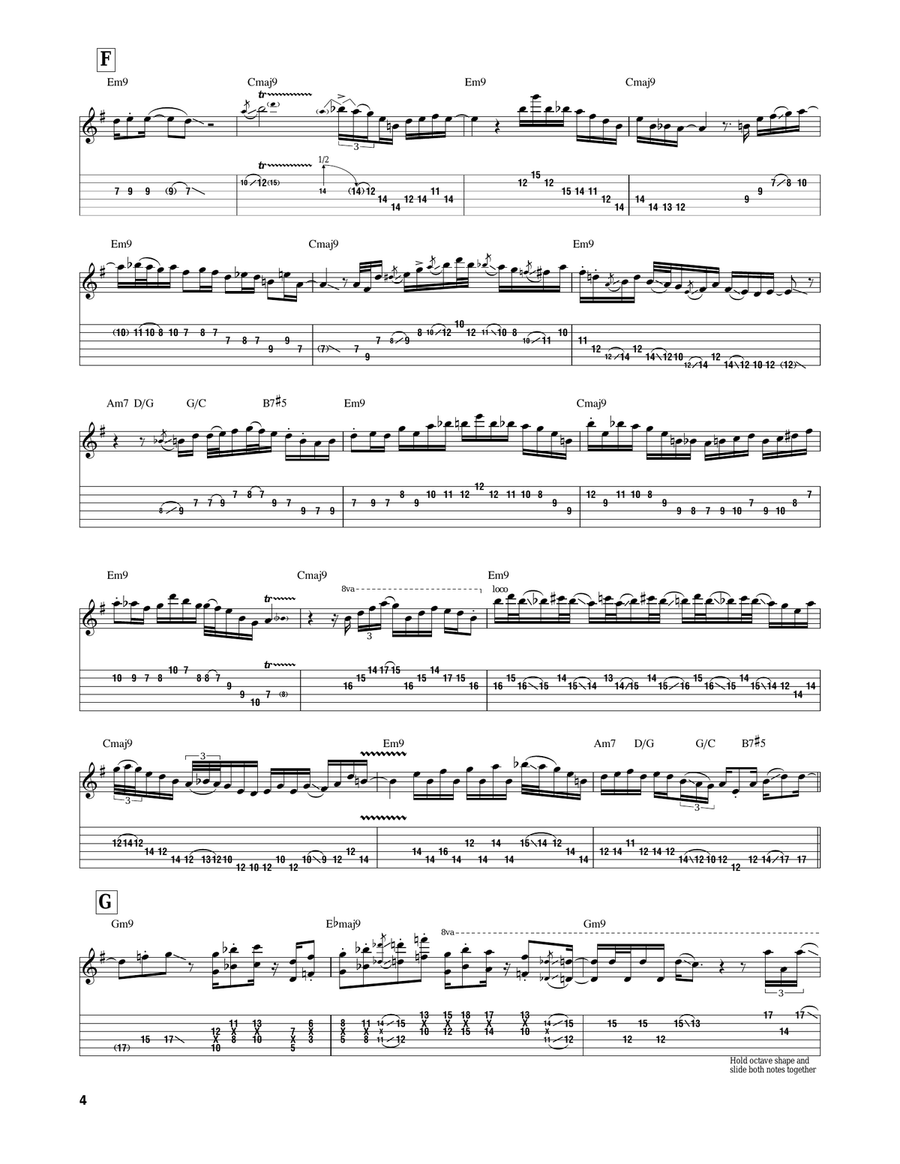 Beneath The Light Beneath The Light Electric Guitar scores gallery preview page 4