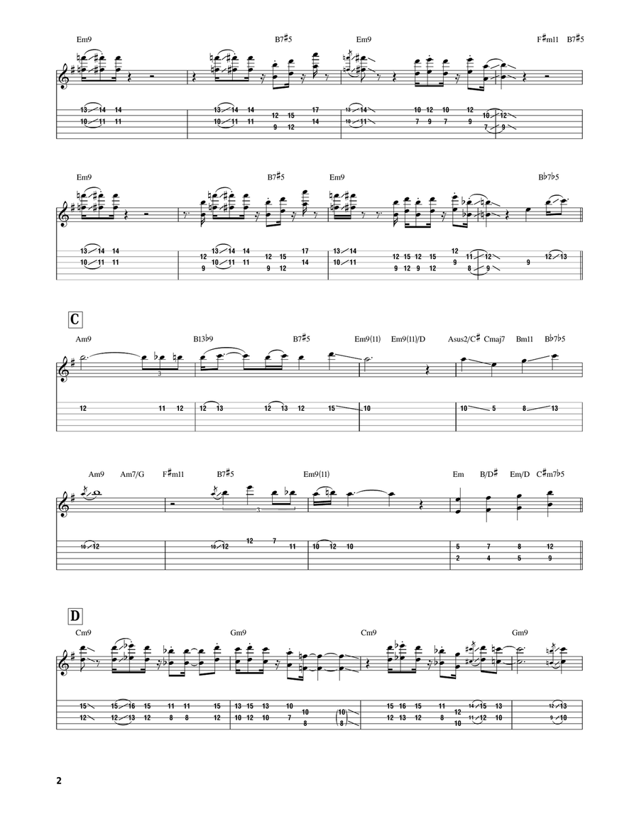 Right Down Broadway Right Down Broadway Electric Guitar scores gallery preview page 2