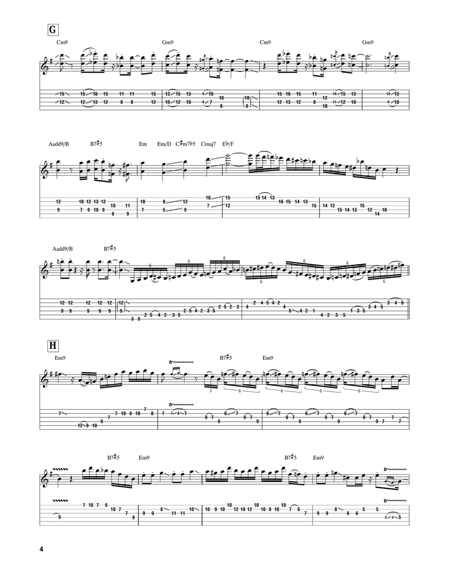 Right Down Broadway Right Down Broadway Electric Guitar scores gallery preview page 4