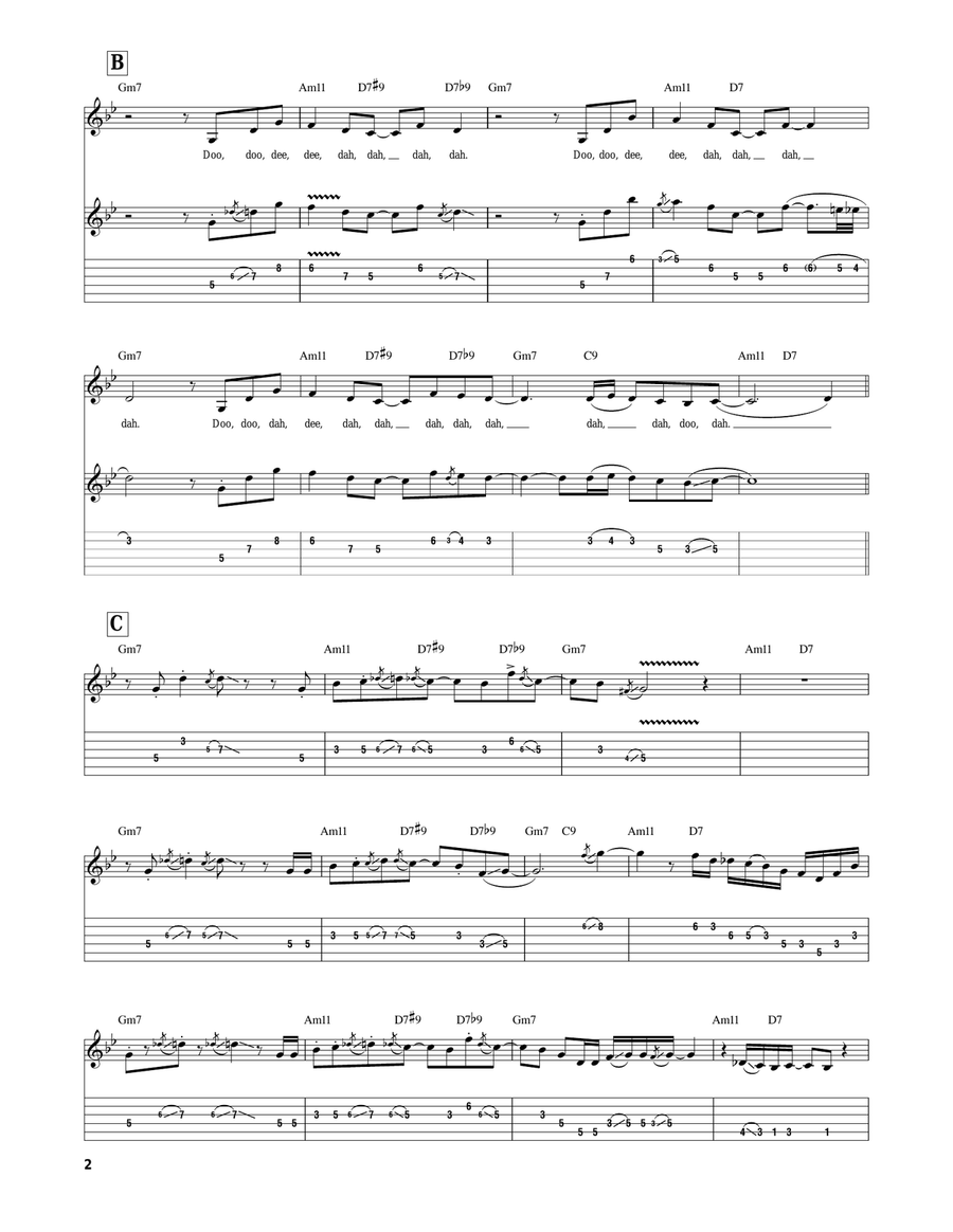 Sarao Sarao Electric Guitar scores gallery preview page 2