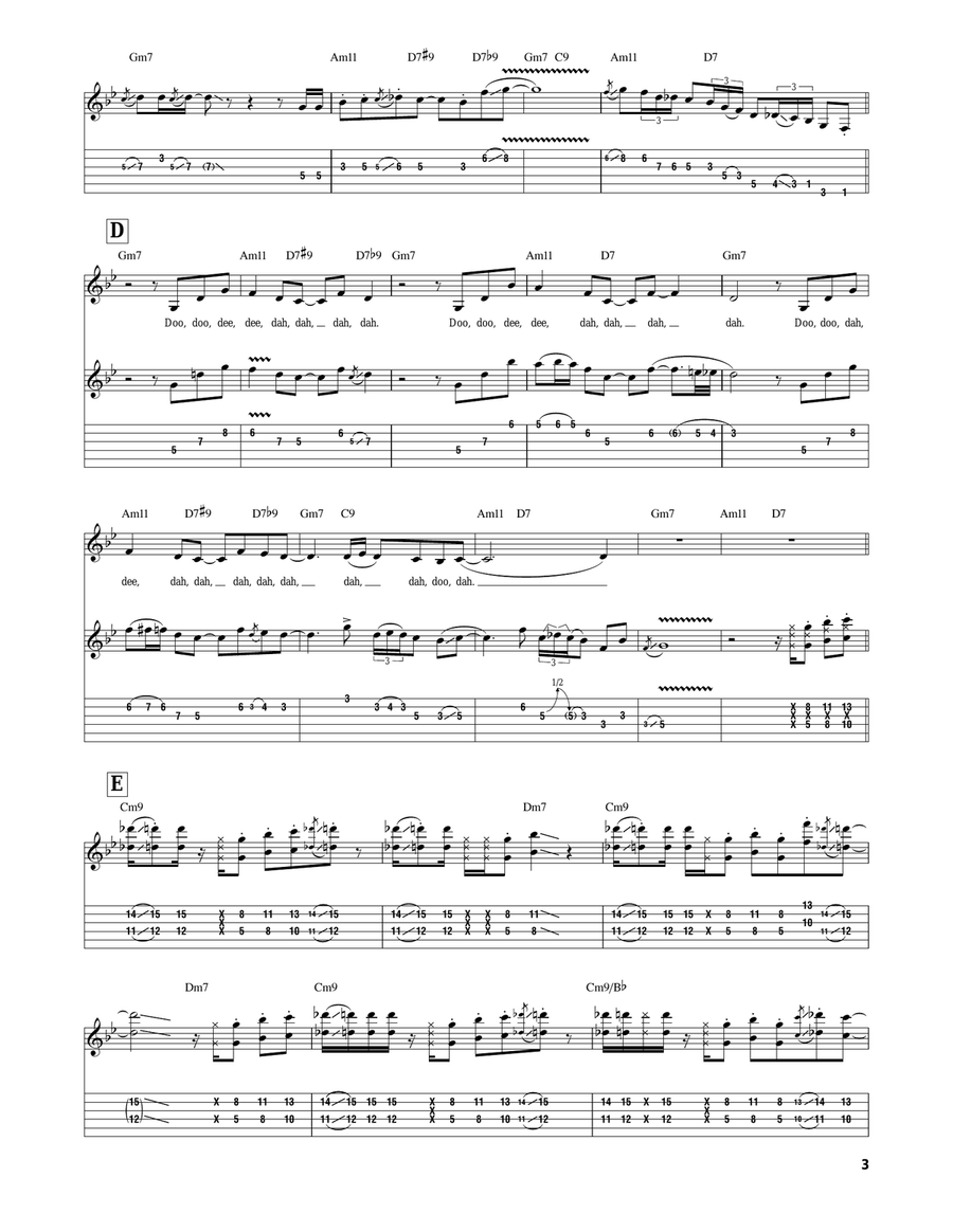 Sarao Sarao Electric Guitar scores gallery preview page 3