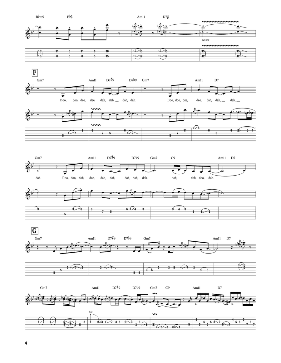 Sarao Sarao Electric Guitar scores gallery preview page 4