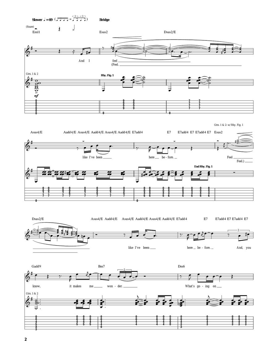 Deja Vu Deja Vu Acoustic Guitar scores gallery preview page 2