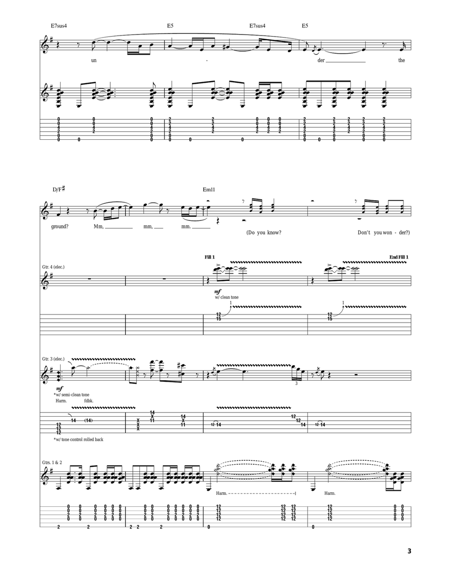 Deja Vu Deja Vu Acoustic Guitar scores gallery preview page 3