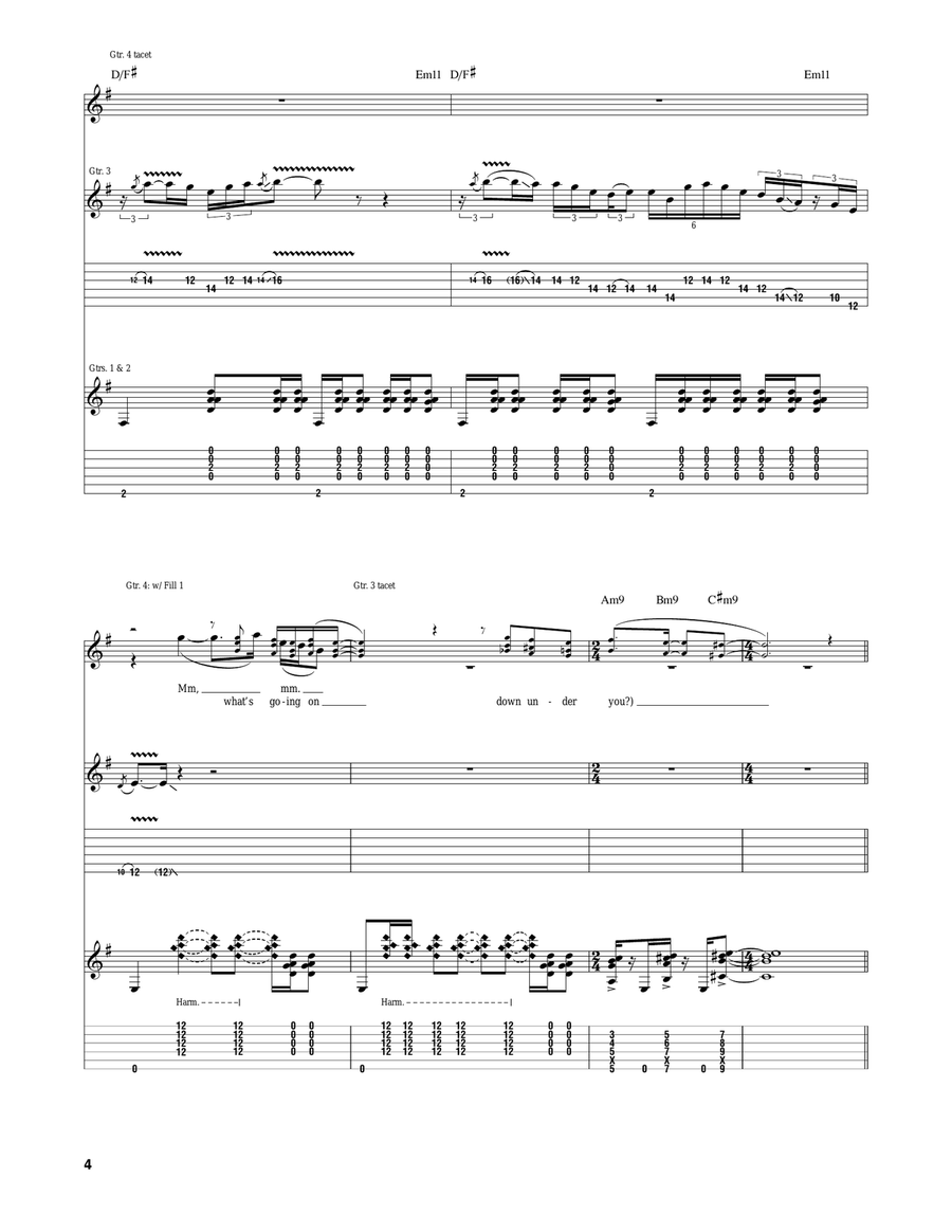 Deja Vu Deja Vu Acoustic Guitar scores gallery preview page 4