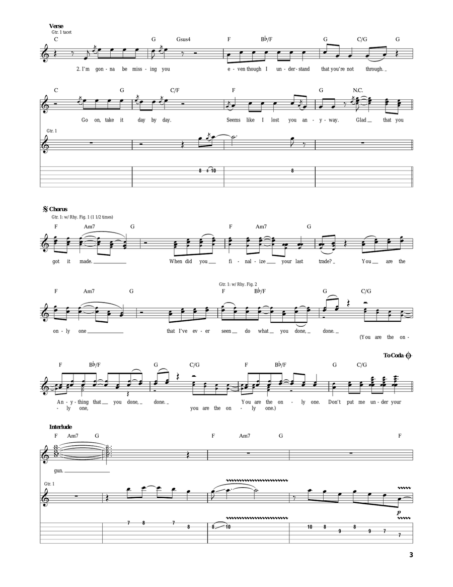 Got It Made Got It Made Acoustic Guitar scores gallery preview page 3