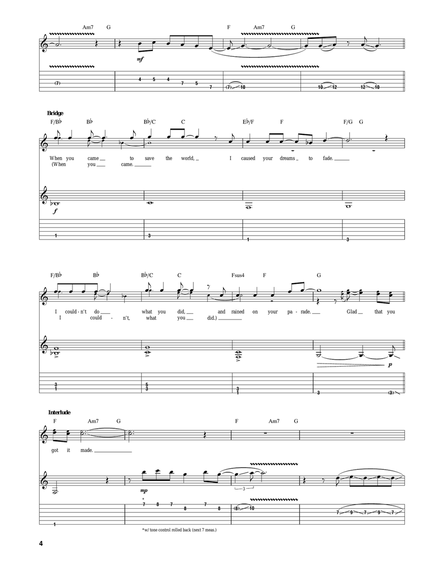 Got It Made Got It Made Acoustic Guitar scores gallery preview page 4