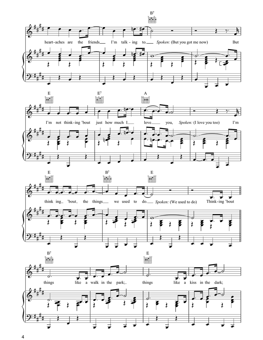 Things Things Piano, Vocal, Guitar scores gallery preview page 4