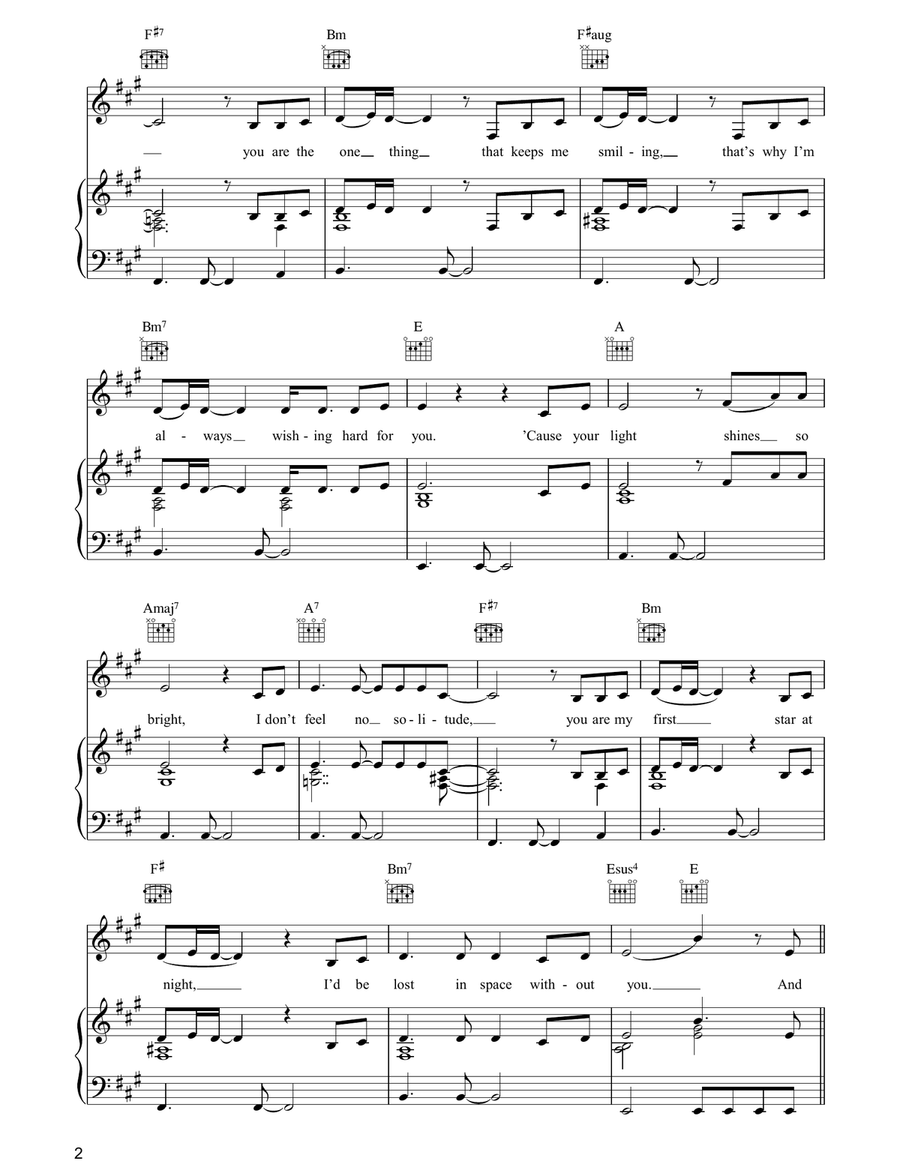 Lost In Space Lost In Space Piano, Vocal, Guitar scores gallery preview page 2