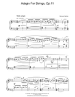 Adagio For Strings Op. 11