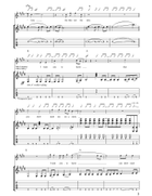 Kite Guitar Tablature scores gallery preview page 3