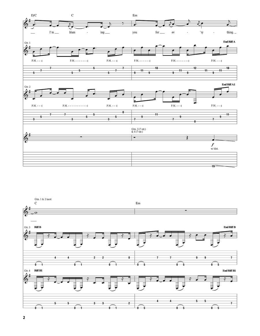 So Far Away So Far Away Acoustic Guitar scores gallery preview page 2