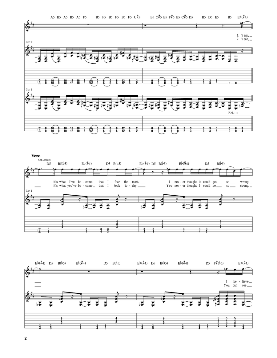 Death Trend Setta Death Trend Setta Acoustic Guitar scores gallery preview page 2