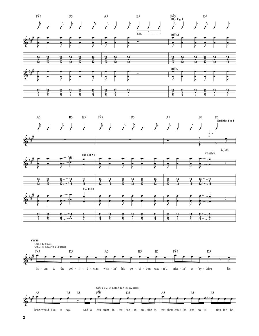 The Only Thing Worse Than Beating A Dead Horse Is Betting On One Acoustic Guitar scores gallery preview page 2