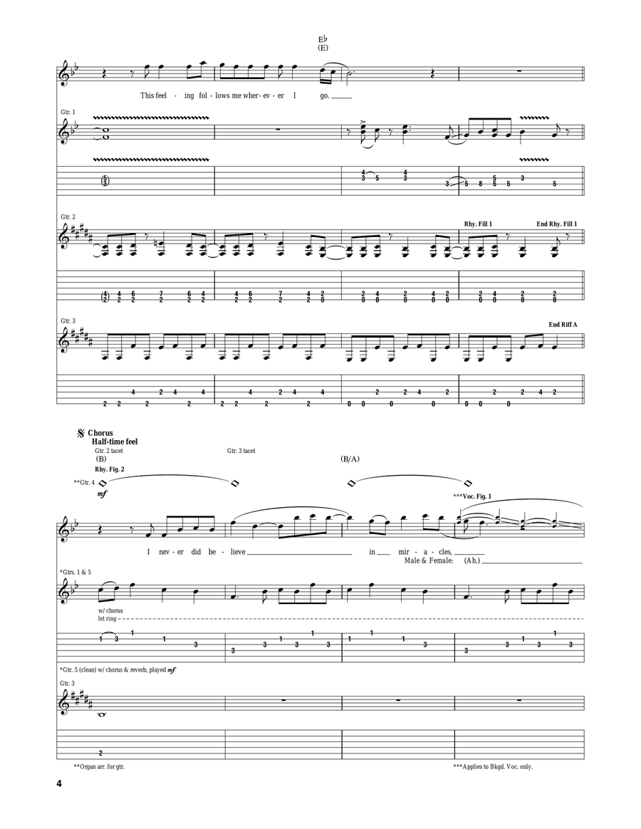 You Make Lovin' Fun You Make Lovin' Fun Acoustic Guitar scores gallery preview page 4