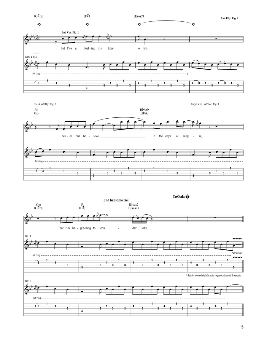 You Make Lovin' Fun You Make Lovin' Fun Acoustic Guitar scores gallery preview page 5