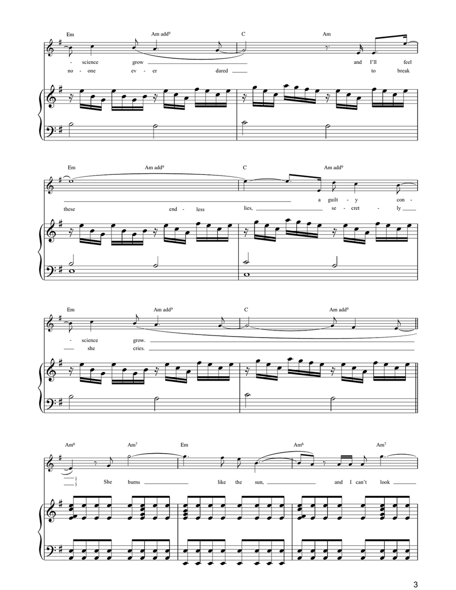 Sunburn Acoustic Guitar scores gallery preview page 3
