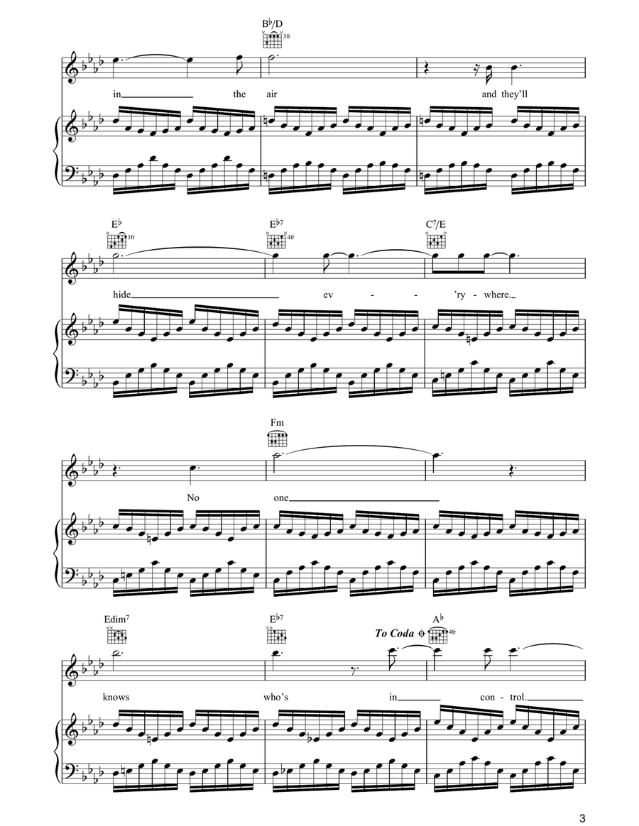 Ruled By Secrecy Acoustic Guitar scores gallery preview page 3