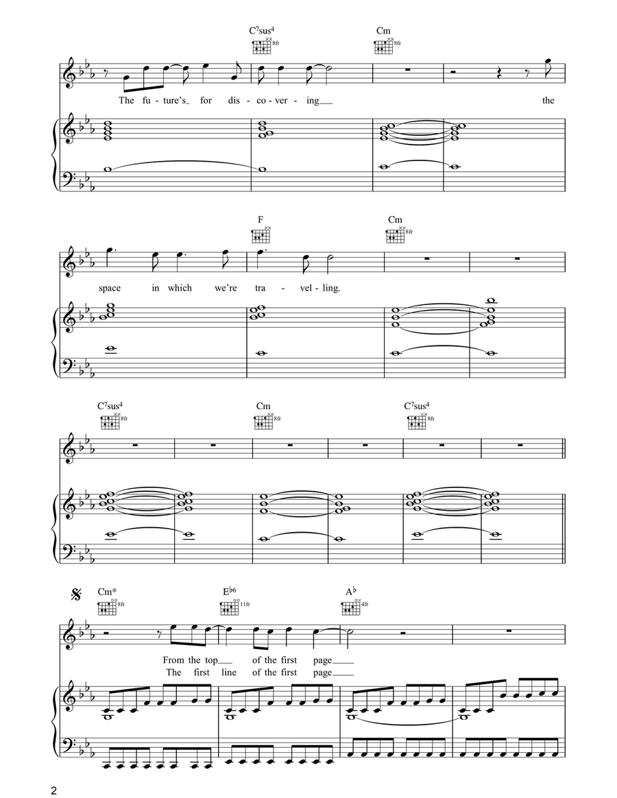 Square One Square One Piano, Vocal, Guitar scores gallery preview page 2