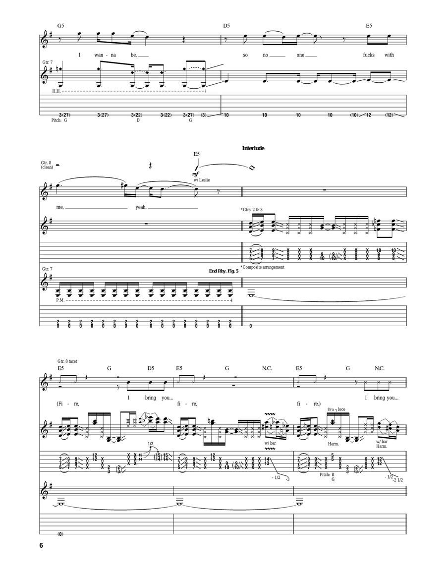 Lunchbox Lunchbox Electric Guitar scores gallery preview page 6