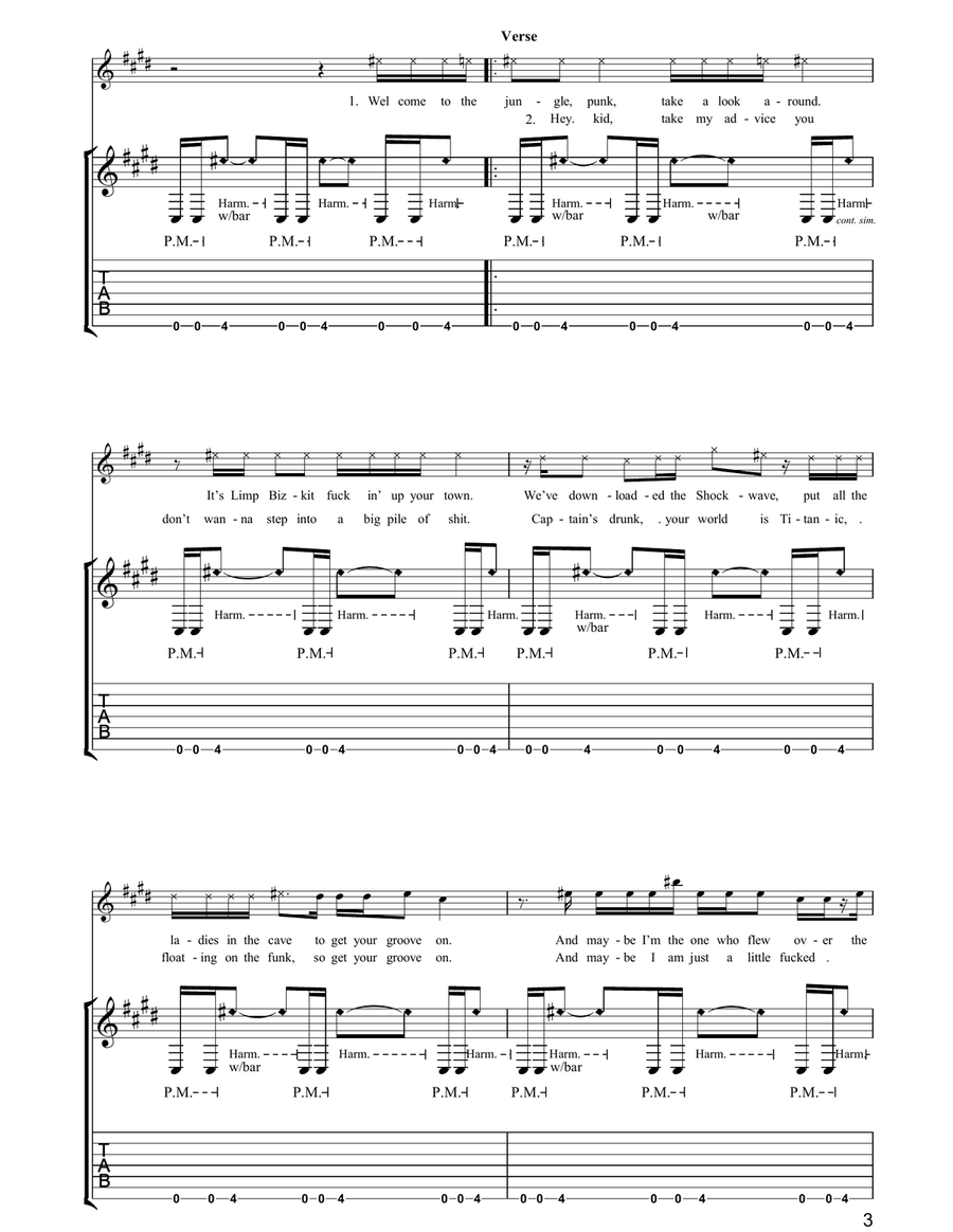 My Generation My Generation Electric Guitar scores gallery preview page 3