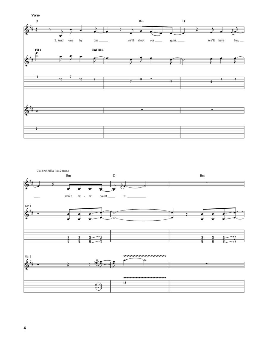 Broken Drum Broken Drum Acoustic Guitar scores gallery preview page 4