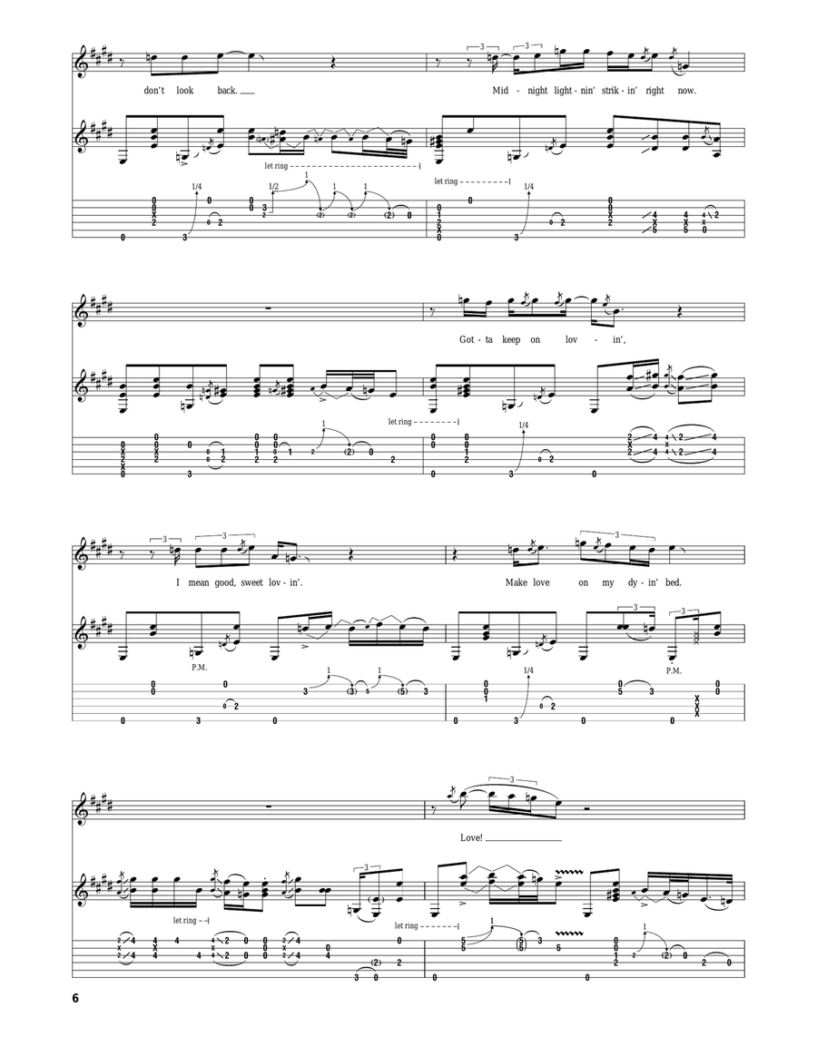 Midnight Lightning Midnight Lightning Acoustic Guitar scores gallery preview page 6
