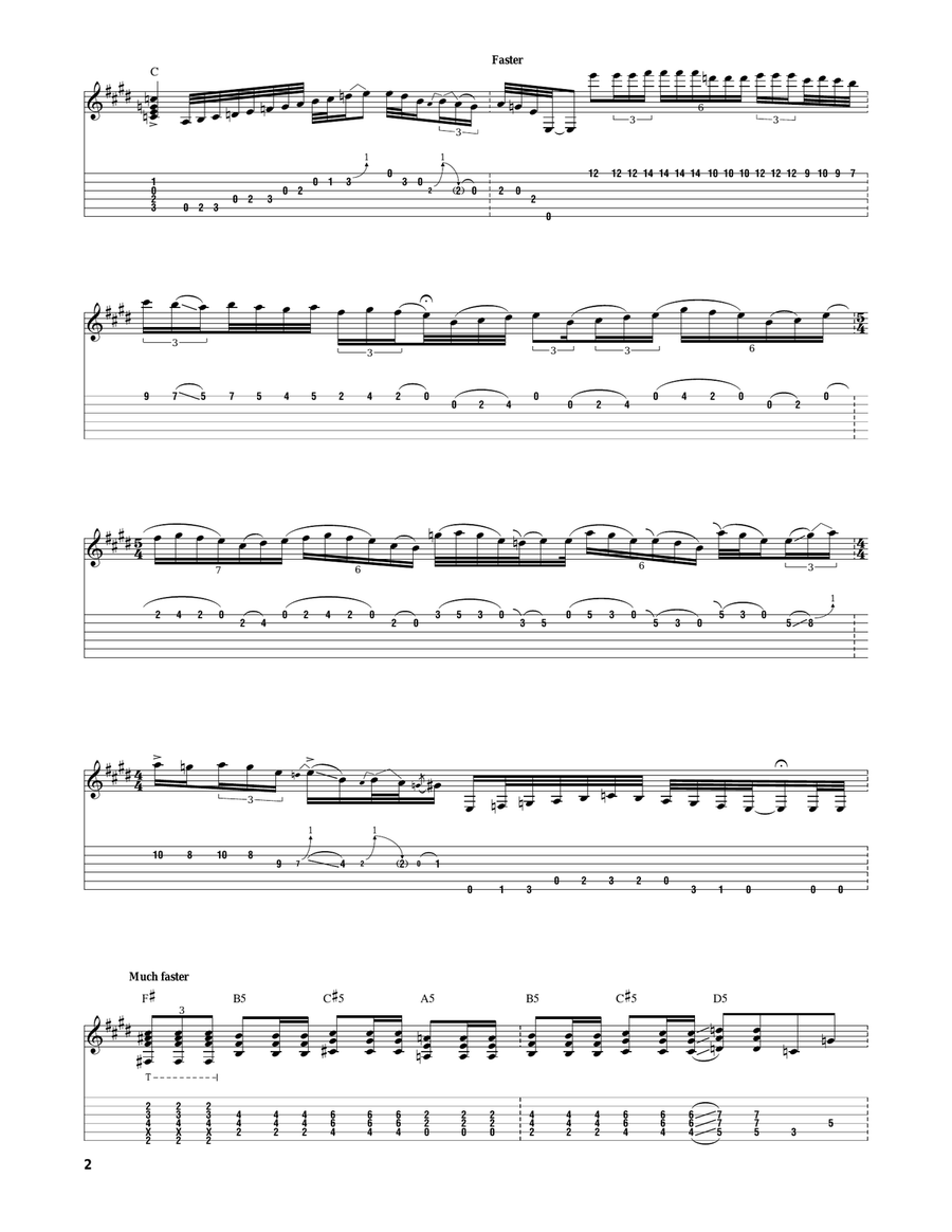 Hey Baby (New Rising Sun) Acoustic Guitar scores gallery preview page 2