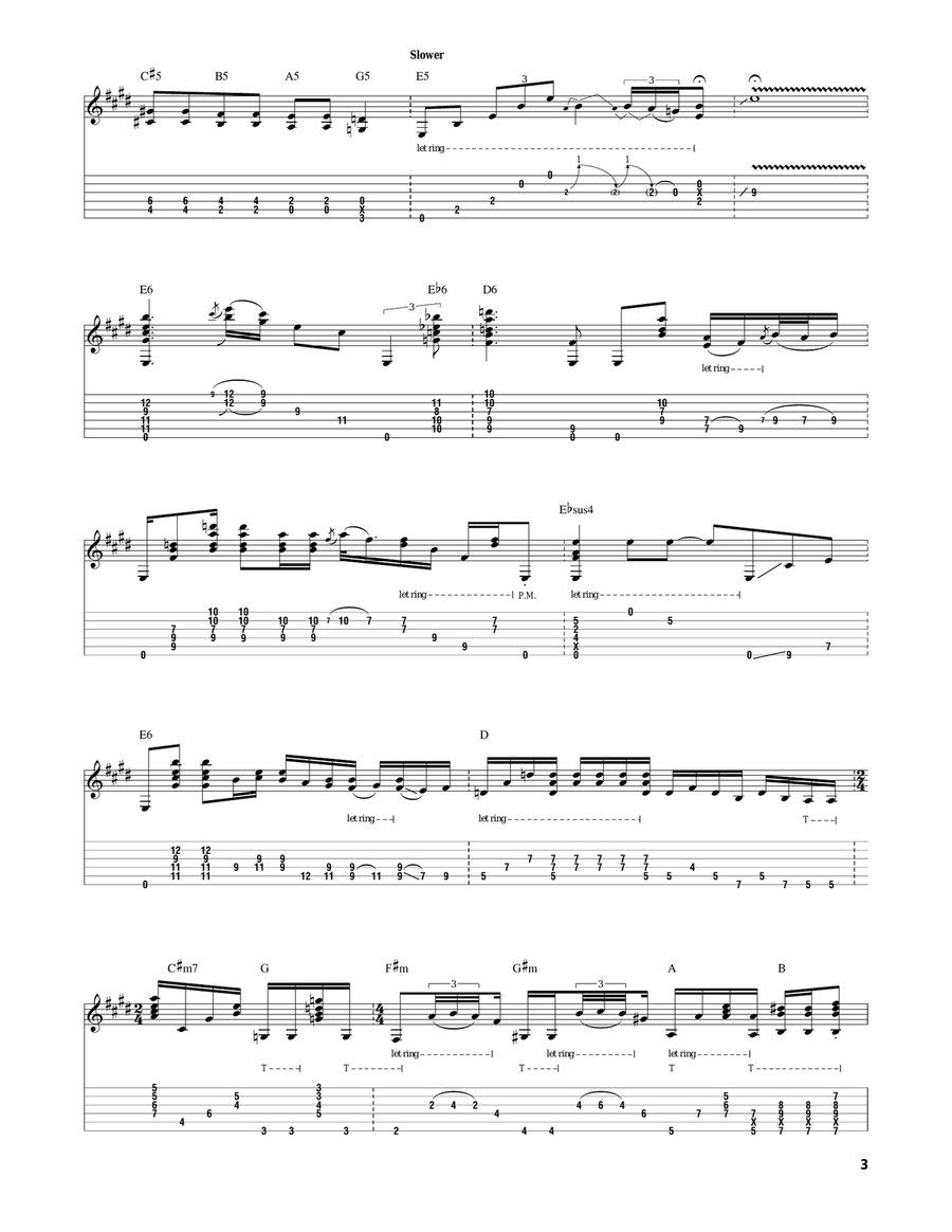 Hey Baby (New Rising Sun) Acoustic Guitar scores gallery preview page 3