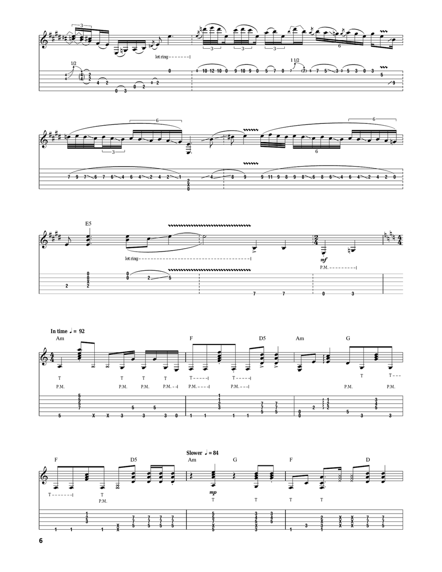 Hey Baby (New Rising Sun) Acoustic Guitar scores gallery preview page 6