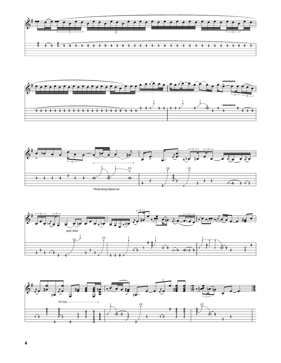Machine Gun Machine Gun Acoustic Guitar scores gallery preview page 4