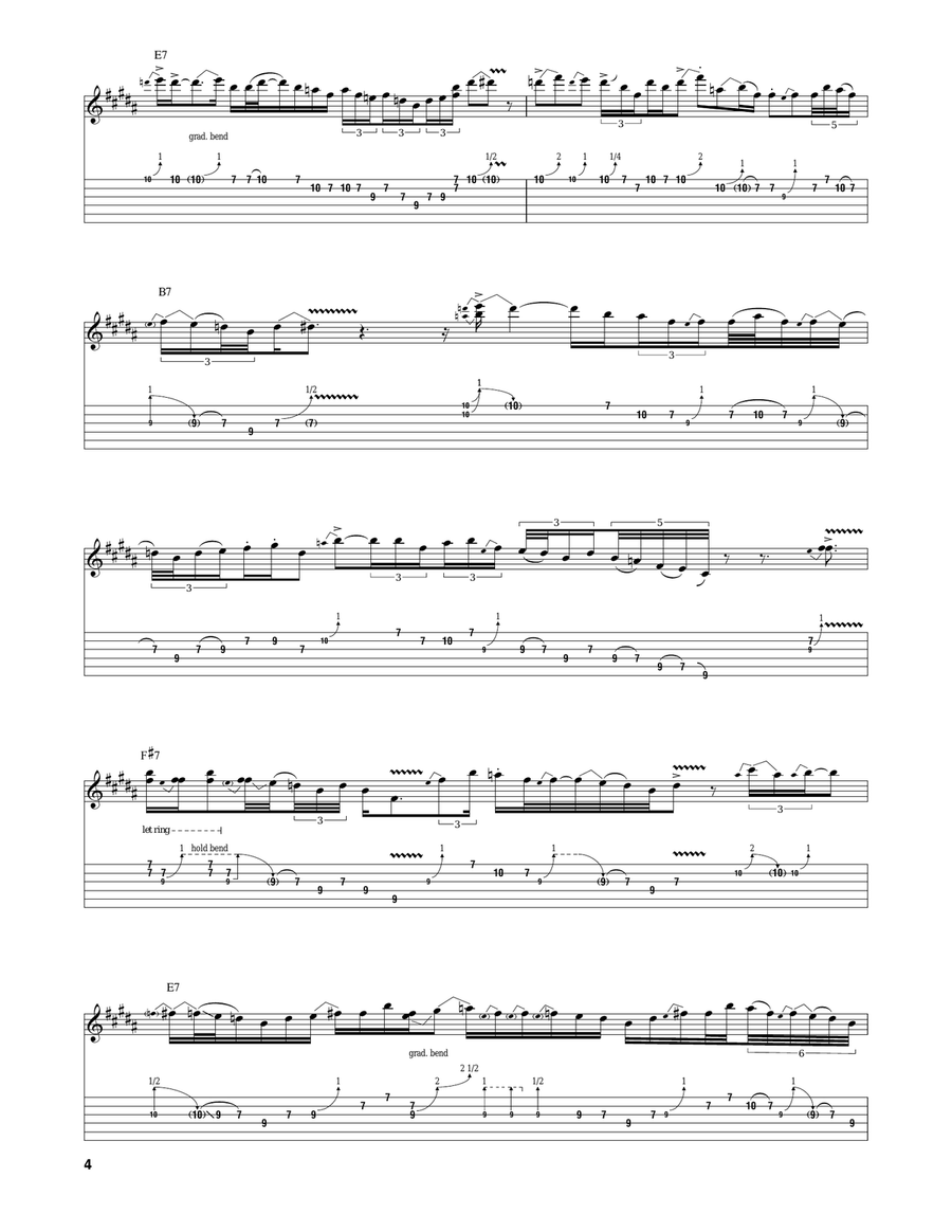Red House Red House Acoustic Guitar scores gallery preview page 4