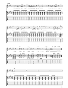 Medication Electric Guitar scores gallery preview page 3