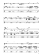 In My Head Electric Guitar scores gallery preview page 3