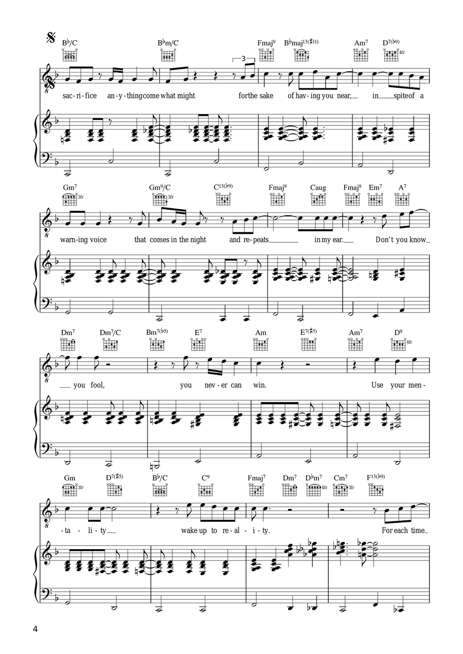 I've Got You Under My Skin Guitar scores gallery preview page 4