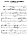 Children Go Where I Send Thee (in the style of Scott Joplin)