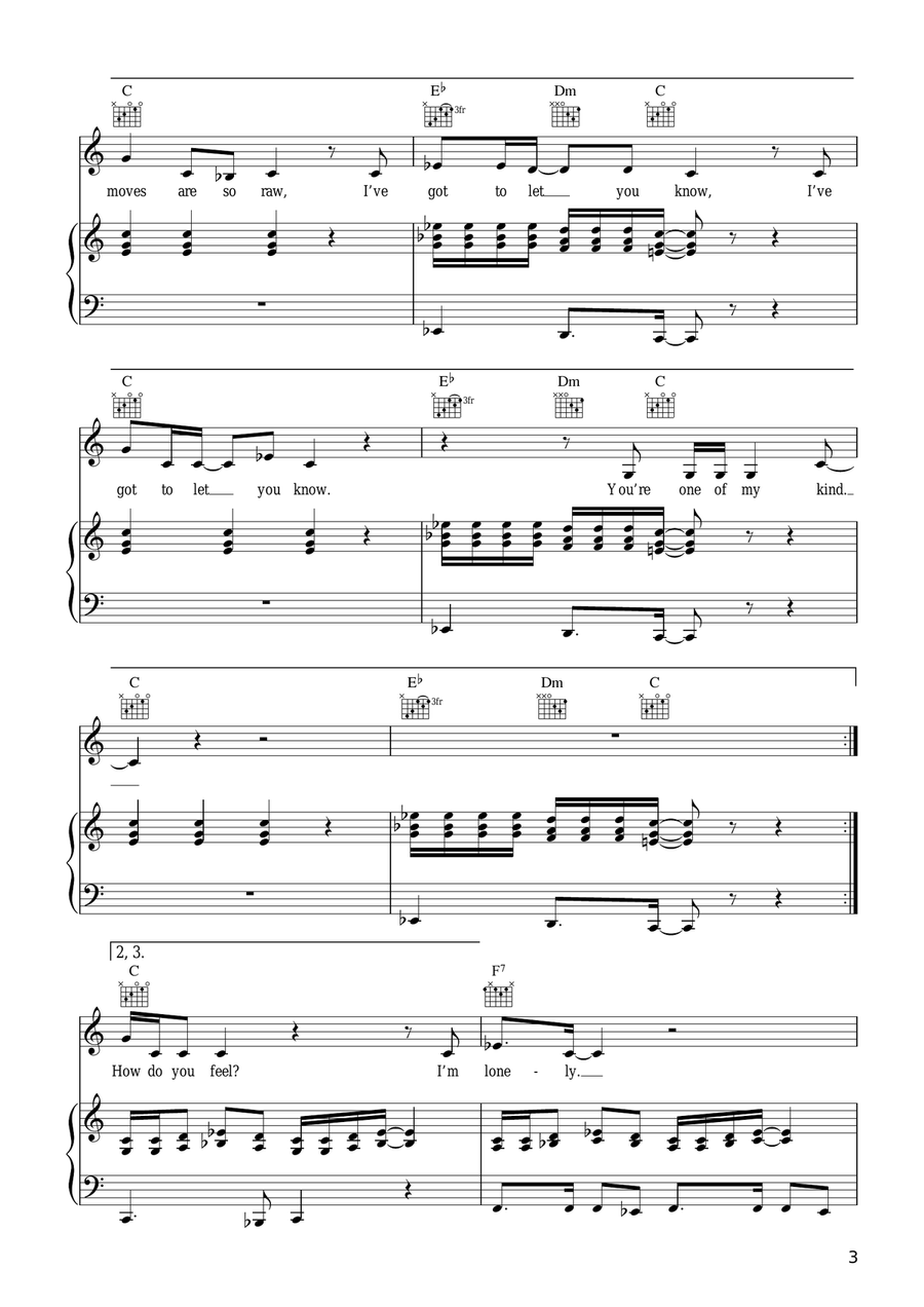 Need You Tonight Need You Tonight Acoustic Guitar scores gallery preview page 3