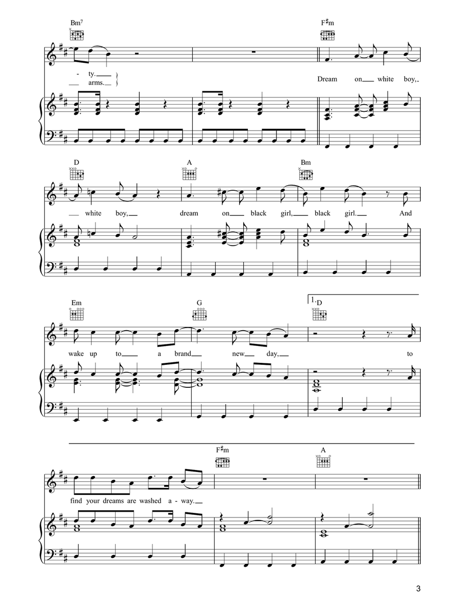 Original Sin Original Sin Piano, Vocal, Guitar scores gallery preview page 3