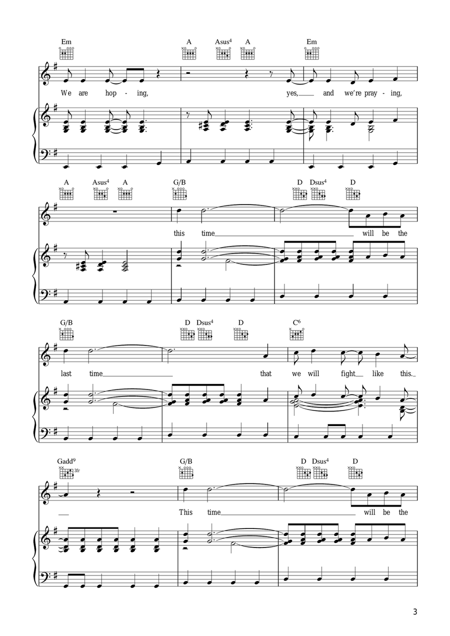 This Time This Time Acoustic Guitar scores gallery preview page 3